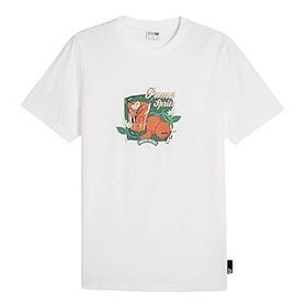 Puma 62541402 Beyaz Graphics Spritz TEE Günlük Erkek T-Shirt
