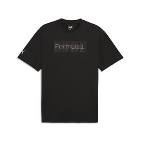 Puma 62642101 F1 Graphic Logo Siyah Günlük Stil Erkek T-Shirt