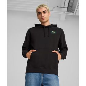Puma 626748-01 Siyah Graphics Downtown Hoodie Erkek Sweatshirt