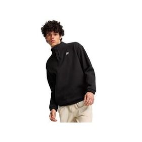 Puma 62675301 Downtown Polarfleece Crew Siyah Erkek Günlük Sweatshirt