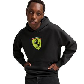 Puma 62705401 Ferrari Race Bigshield Siyah Günlük Stil Erkek Sweatshirt