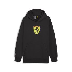 Puma 62705401 Ferrari Race Bigshield Siyah Günlük Stil Erkek Sweatshirt