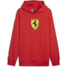 Puma 62705402 Ferrari Race Bigshield Hdie Kırmızı Günlük Erkek Sweatshirt