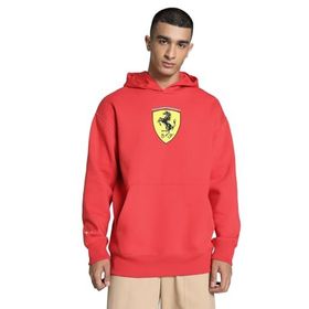 Puma 62705402 Ferrari Race Bigshield Hdie Kırmızı Günlük Erkek Sweatshirt