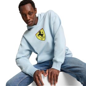 Puma 62705406 Ferrari Race Bigshield Mavi Günlük Stil Erkek Sweatshirt