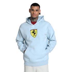 Puma 62705406 Ferrari Race Bigshield Mavi Günlük Stil Erkek Sweatshirt