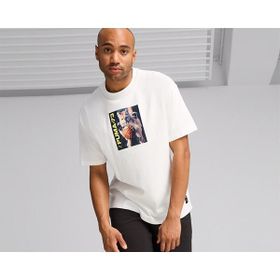 Puma 62715301 Banned From Tv Ss Tee Basketbol Beyaz Erkek T-shirt
