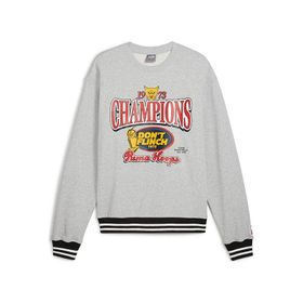 Puma 62720901 Gri Puma Champs Crew Basketbol Erkek Sweatshirt