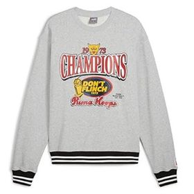 Puma 62720901 Gri Puma Champs Crew Basketbol Erkek Sweatshirt