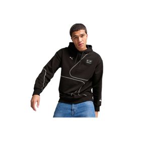 Puma 62728801 Bmw MMS Statement Siyah Günlük Stil Erkek Sweatshirt