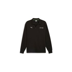 Puma 62733901 MAPF1 Longsleeve Polo Siyah Günlük Uzun Kollu Polo Erkek T-Shirt