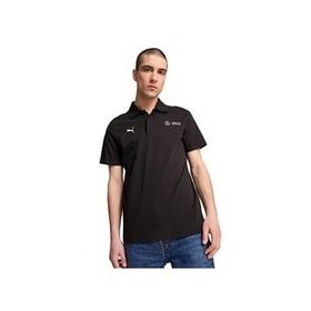 Puma 62735201 MapF1 Ess Siyah Polo Yaka Günlük Erkek T-shirt