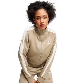 Puma 62799467 Iconic T7 Track Bej Günlük Stil Kadın Sweatshirt