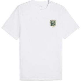 Puma 629628-02 Beyaz Wardrobe Ess Graphic Tee Erkek T-shirt