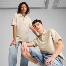 Puma 629670-87 Premium Essentials Krem Polo Erkek T-shirt