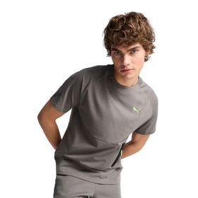 Puma 62967379 Tech Pocket Gri Günlük Stil Erkek T-Shirt
