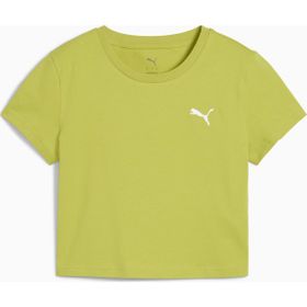 Puma 629745-35 Wardrobe Essentials Kadın Yeşil Tişört