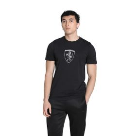 Puma 63018901 Ferrari Race Siyah Günlük Stil Erkek T-Shirt