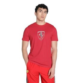 Puma 63018902 Ferrari Race Kırmızı Günlük Stil Erkek T-shirt
