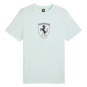 Puma 63018905 Ferrari Race Mavi Günlük Stil Erkek T-Shirt