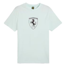 Puma 63018905 Ferrari Race Mavi Günlük Stil Erkek T-Shirt