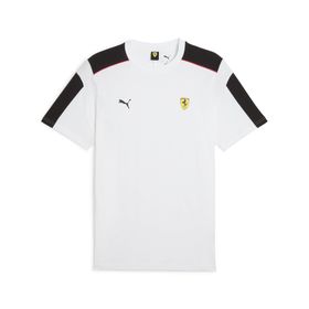 Puma 63019604 Ferrari Race Beyaz Günlük Stil Erkek T-Shirt