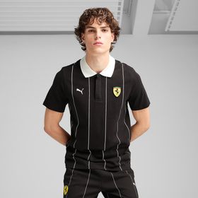 Puma 630209-01 Siyah Scuderia Ferrari HP Race Premium Erkek Polo T-Shirt
