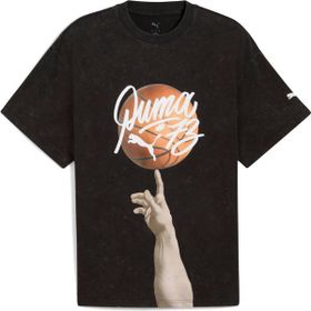 Puma 63047501 Dylan Exhibit Siyah Basketbol Erkek T-Shirt