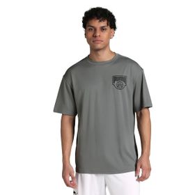 Puma 63049902 Posterize Gri Basketbol Erkek T-shirt