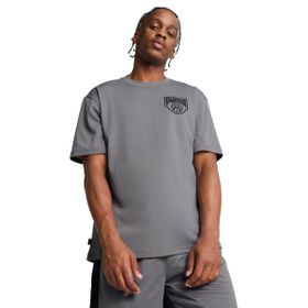 Puma 63049902 Posterize Gri Basketbol Erkek T-shirt