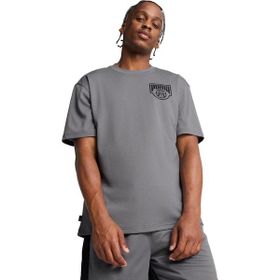 Puma 63049902 Posterize Gri Basketbol Erkek T-shirt