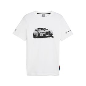 Puma 63063302 Bmw Mms Beyaz Günlük Stil Erkek T-Shirt