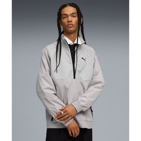 Puma 632101-63 Gri Tech Half-Zip Crew Erkek Sweatshirt