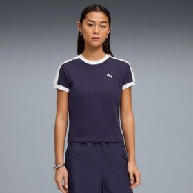 Puma 632129-64 T7 Kadın Lacivert Tişört