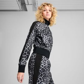 Puma 632342-01 T7 Leo Allover Print Kadın Ceket