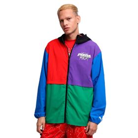 Puma 63288702 Hoopaverse Çok Renkli Basketbol Erkek Rüzgarlık