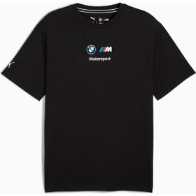 Puma 633055-01 Siyah Bmw Motorsport Essentials Logo Erkek T-Shirt