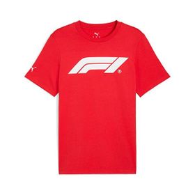 Puma 63326403 Kırmızı F1 Ess Logo Tee 180G Erkek Günlük Tişört