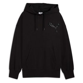 Puma 633766-01 Siyah Leopard Kadın Sweatshirt