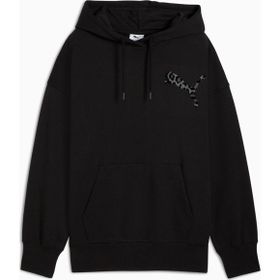 Puma 633766-01 Siyah Leopard Kadın Sweatshirt