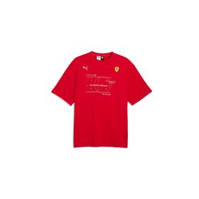 Puma 63423102 Pembe Ferrari Premium Tee Erkek Günlük Tişört