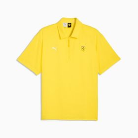 Puma 634247-03 Ferrari Cloudspun Erkek Sarı Polo Tişört