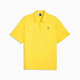 Puma 634247-03 Ferrari Cloudspun Erkek Sarı Polo Tişört
