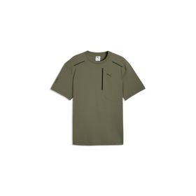 Puma 63441381 Yeşil Pumatech Relaxed Pocket Tee Erkek Günlük Tişört