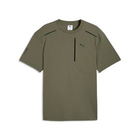 Puma 63441381 Yeşil Pumatech Relaxed Pocket Tee Erkek Günlük Tişört