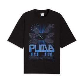 Puma 63444301 Siyah Graphic Tee Erkek Günlük Tişört
