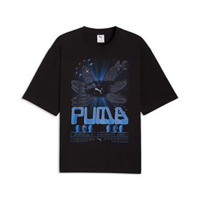 Puma 63444301 Siyah Graphic Tee Erkek Günlük Tişört