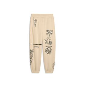 Puma 63465601 Swish N Ink Sweatpants Bej Erkek Eşofman Altı