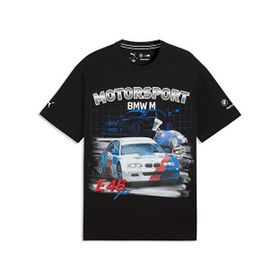 Puma 63488801 Siyah Bmw Mms Sportswear Grphc Tee Erkek Günlük Tişört