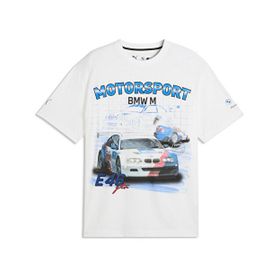 Puma 63488802 Beyaz Bmw Mms Sportswear Grphc Tee Erkek Günlük Tişört